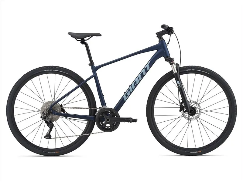 Giant Roam 1 Disc 2021 Hybrid Bike - Metallic Navy