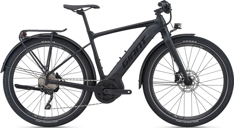 Giant FastRoad E+ EX Pro Electric Hybrid Bike - Black