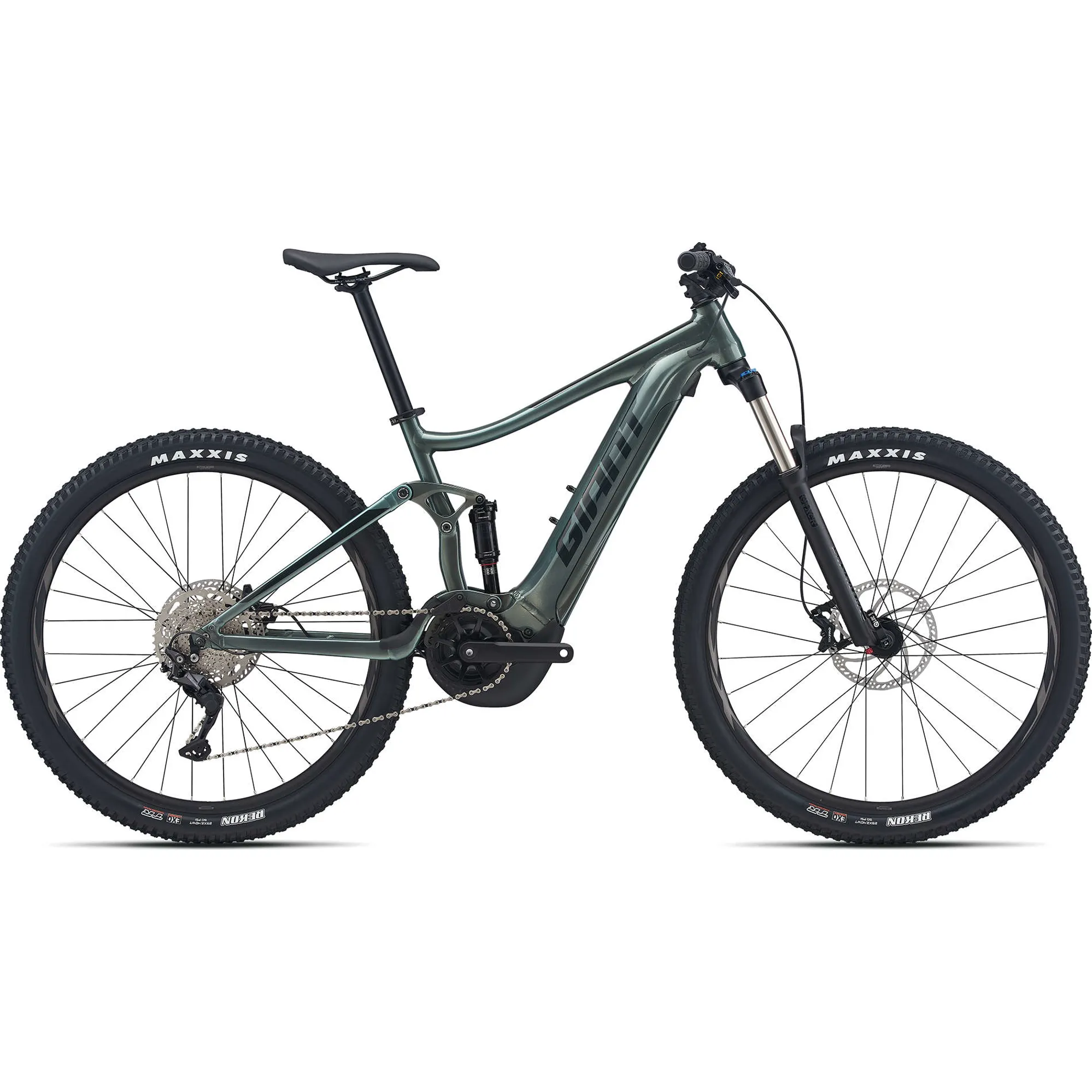 Giant Stance E+ 29er 2021 Electric Full Suspension MTB Green