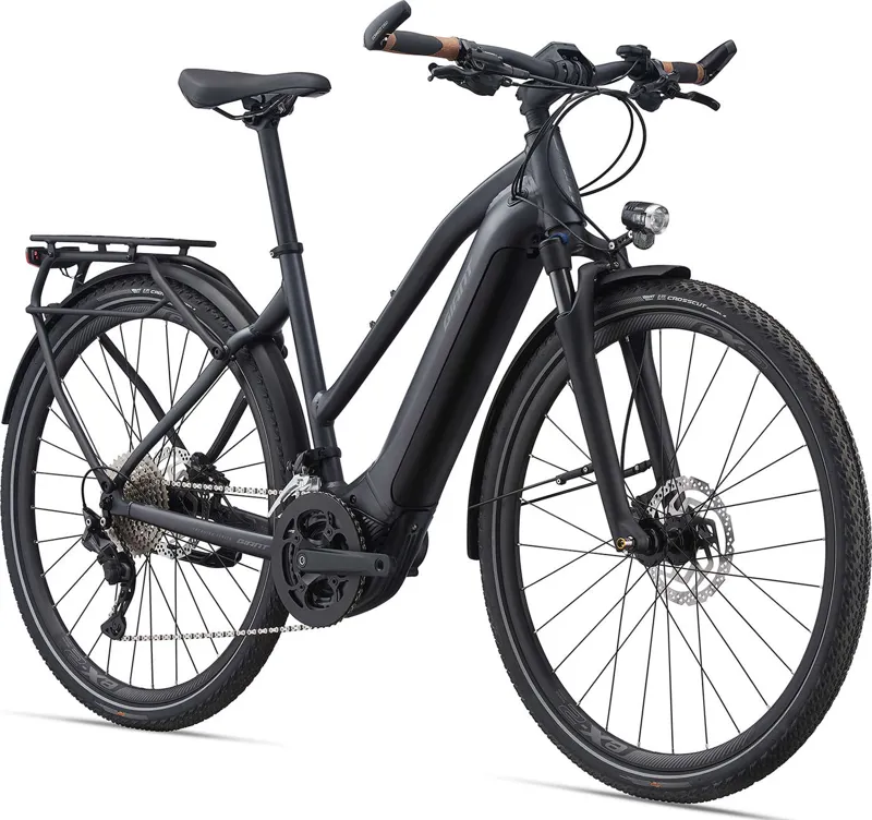 Giant Explore E+ 1 STA 2021 Electric Urban Bike - Black-1