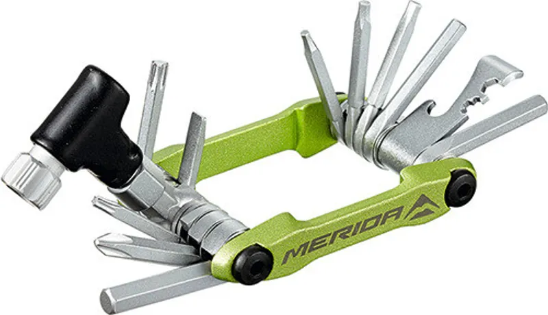 Merida 15 in 1 Multi Tool with Neoprene Sleeve - Green