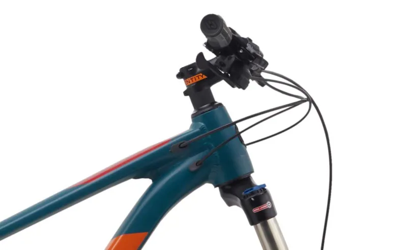 Polygon Xtrada 6 29er 2018 Hardtail Mountain Bike - Teal/Orange-2