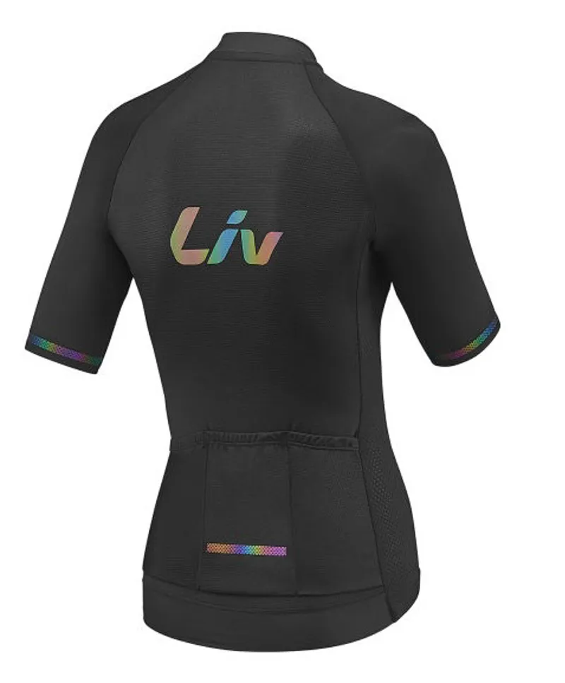 Liv Race Day Short Sleeve Womens Jersey - Black-1