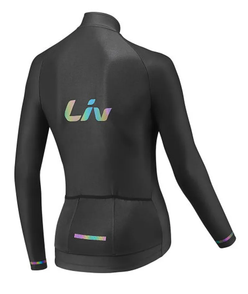 Liv Race Day Mid-Thermal Long Sleev Womens Jersey - Black-1