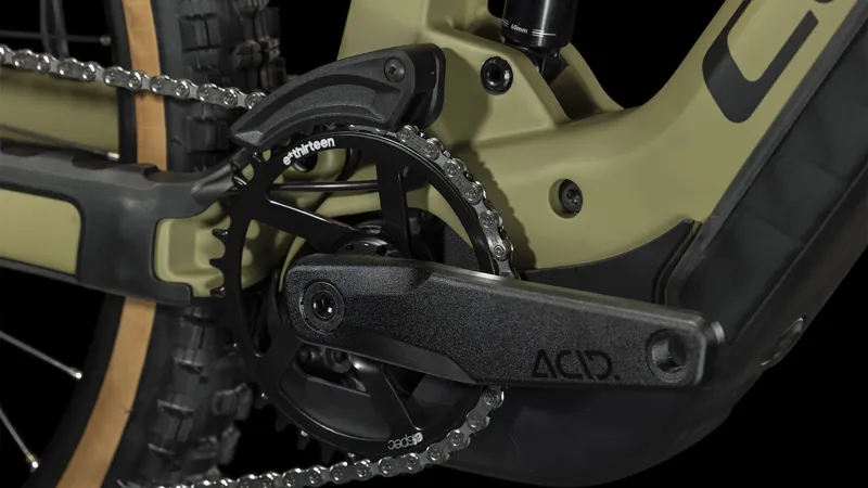 Cube Stereo Hybrid 160 HPC Race 750 27.5 2024 Electric MTB - Olive-6