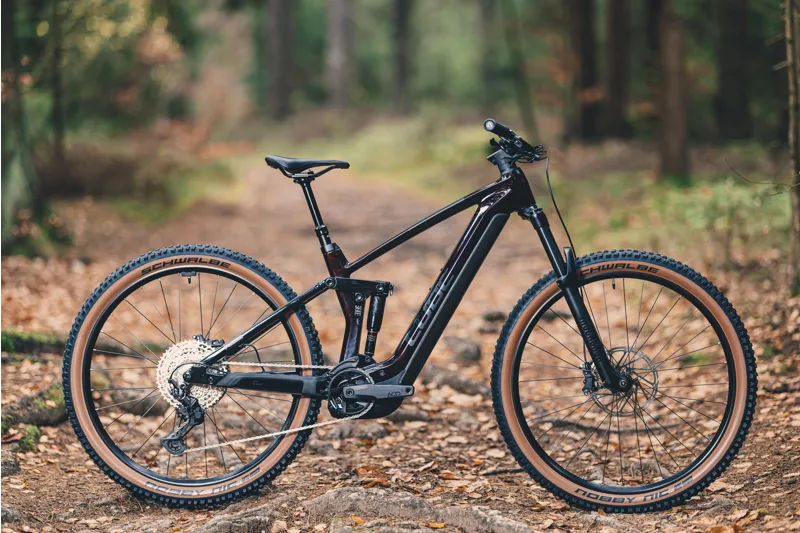 Cube Stereo Hybrid 140 HPC Race 750 27.5/29er 2024 Electric MTB - Red-7