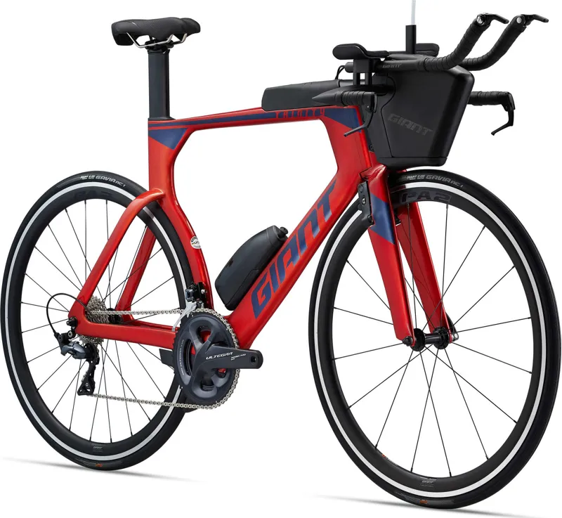 Giant Trinity Advanced Pro 2 Carbon Triathlon Bike Grenadine