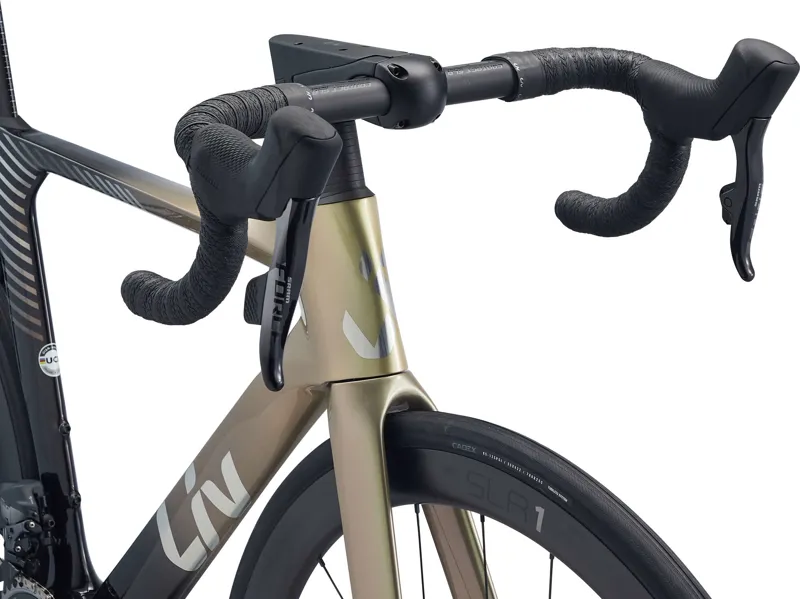 Liv Enviliv Advanced Pro Disc 0 Women's 2022 Road Bike - Dynamic Bronze-1