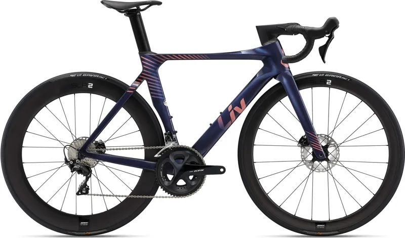 Liv Enviliv Advanced Pro Disc 2 Women's 2022 Carbon Road Bike - Milky Way