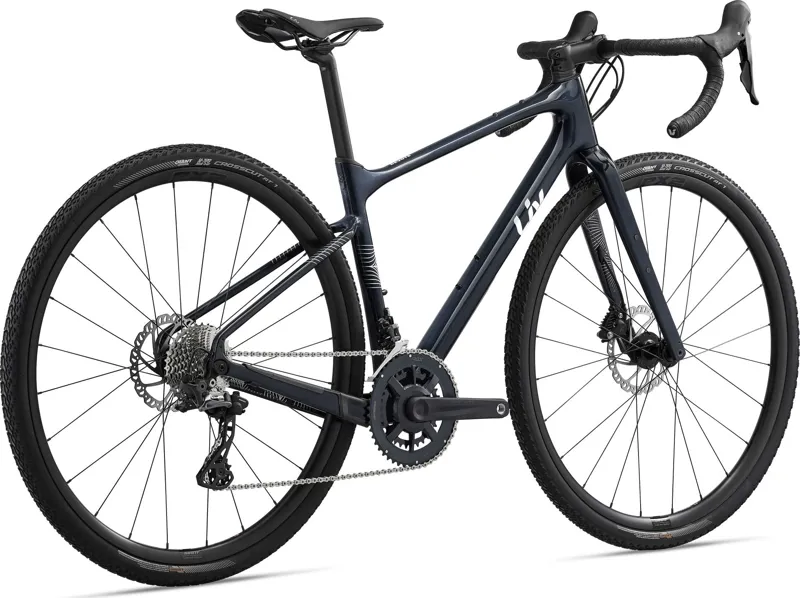 Liv Devote Advanced 2 Women's Gravel Road Bike - Candy Navy-2
