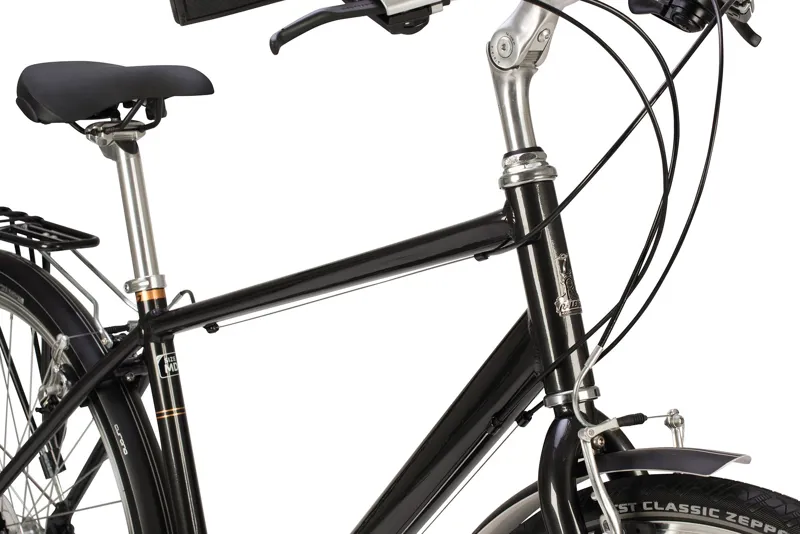 Raleigh Pioneer Grand Tour Hybrid Bike - Black-5