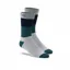 100 Percent Trio Casual Men's Socks - Silver