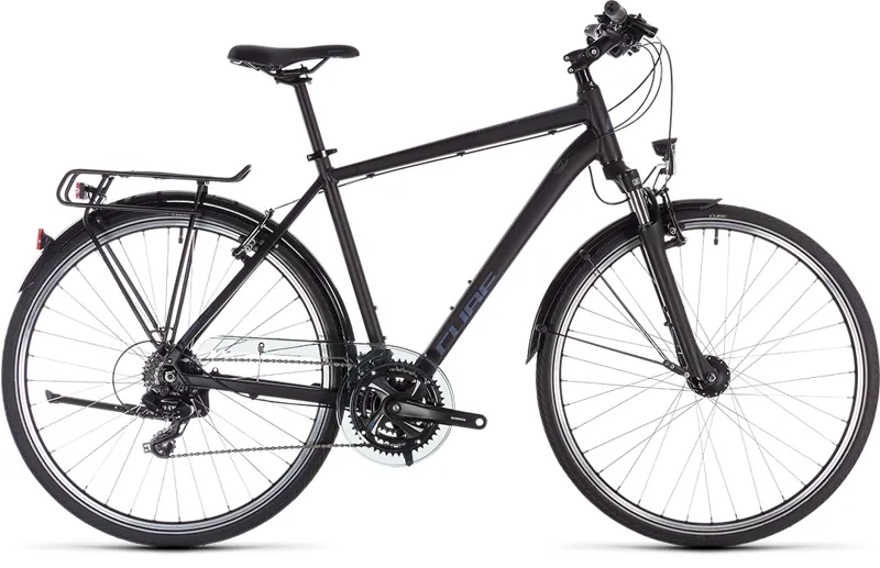 Cube Touring 2019 Hybrid Bike - Black/Blue