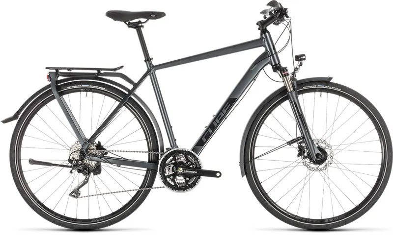 Cube Kathmandu Pro 2019 Hybrid Bike - Iridium/Black