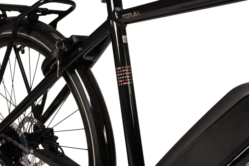 Raleigh Motus Grand Tour Crossbar Hub 2020 Electric Urban Bike - Black-4