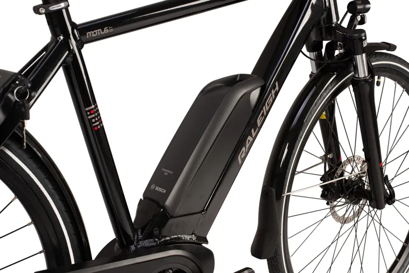 Raleigh Motus Grand Tour Crossbar Hub 2020 Electric Urban Bike - Black-5