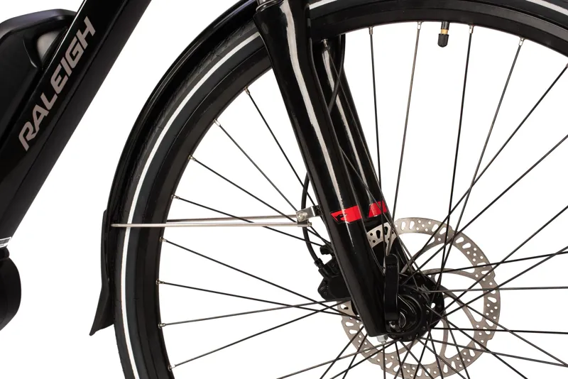 Raleigh Motus Grand Tour Crossbar Hub 2020 Electric Urban Bike - Black-6