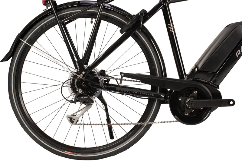 Raleigh Motus Grand Tour Crossbar Hub 2020 Electric Urban Bike - Black-7