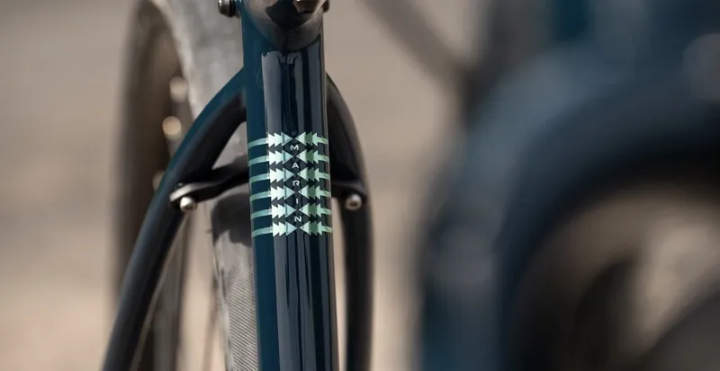 Marin Headlands 2 2024 Carbon Gravel Road Bike - Blue/Green/Grey-3