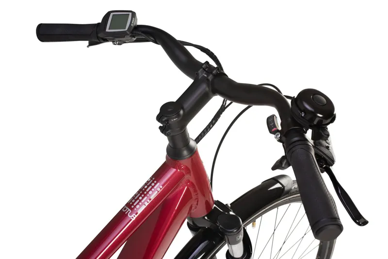 Raleigh Motus Open Derailleur 2020 Womens Electric Urban Bike - Red-2