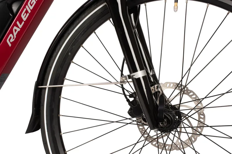 Raleigh Motus Open Derailleur 2020 Womens Electric Urban Bike - Red-7