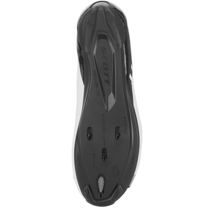 Scott Road Comp Boa Road Shoes - White/Black Gloss-2