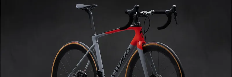 Specialized S-Works Roubaix DuraAce Di2 2020 Road Bike - Grey/Red-3