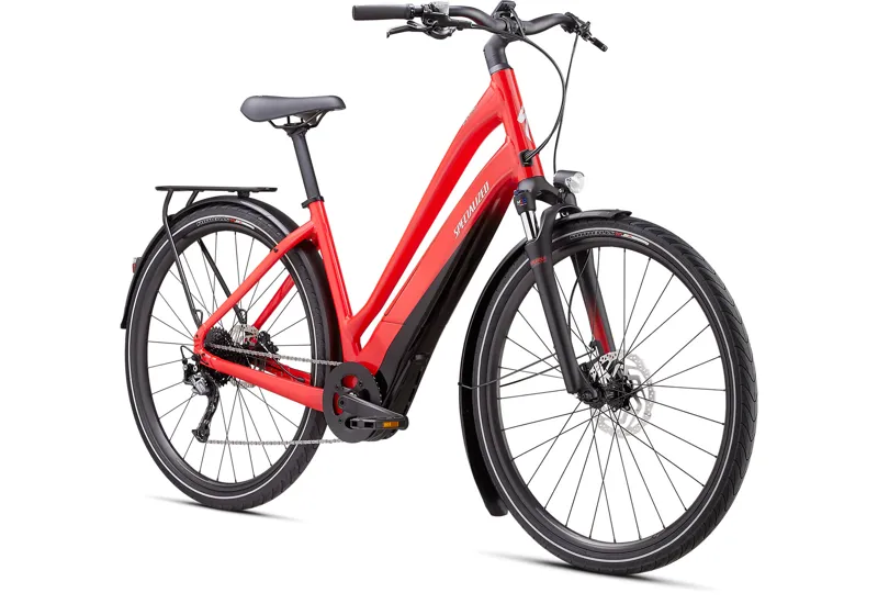 Specialized Turbo Como 3.0 Low- Entry 2021 Electric Urban Bike - Red-1