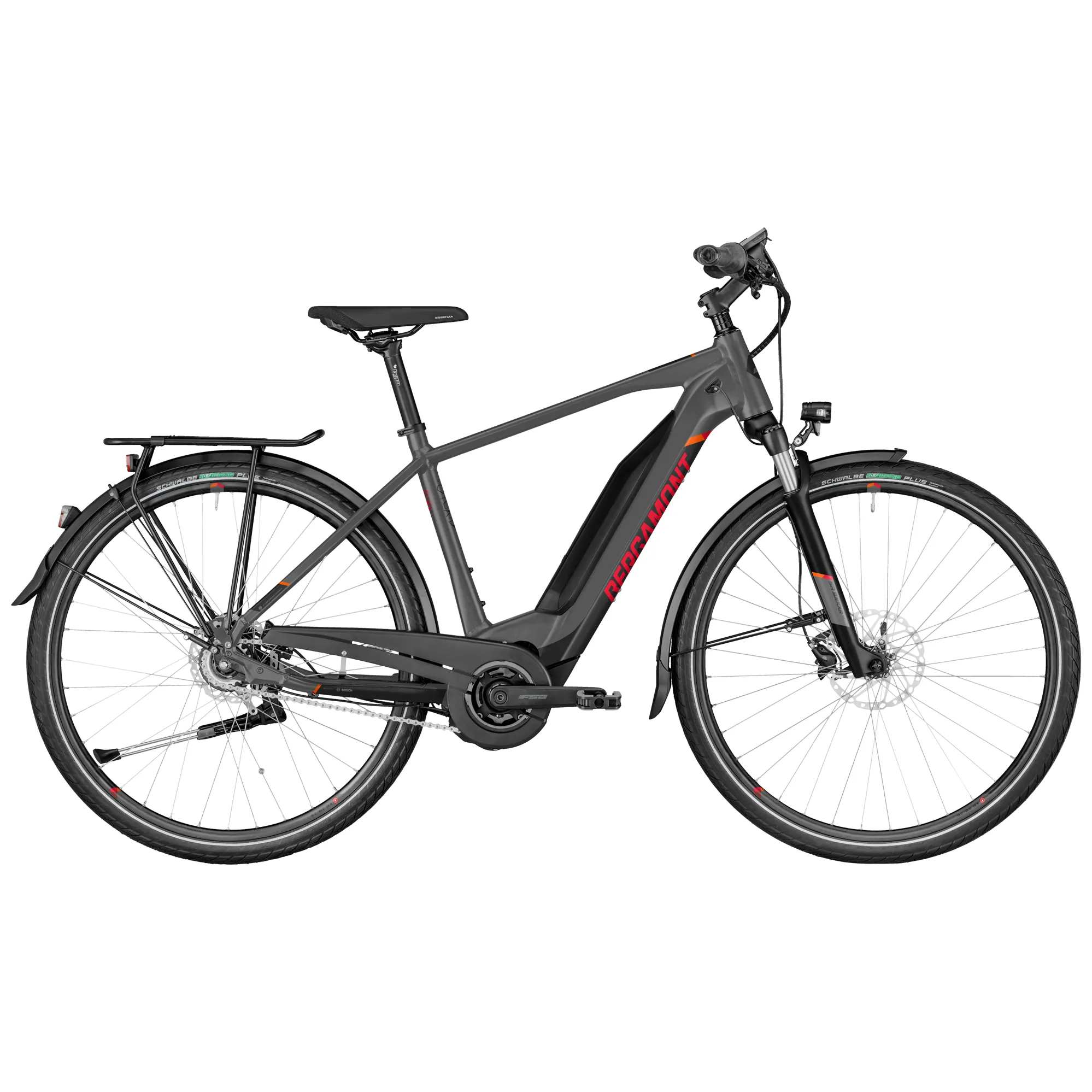 Bergamont E Horizon N8 FH 500 2019 Electric Urban Bike Anthracite