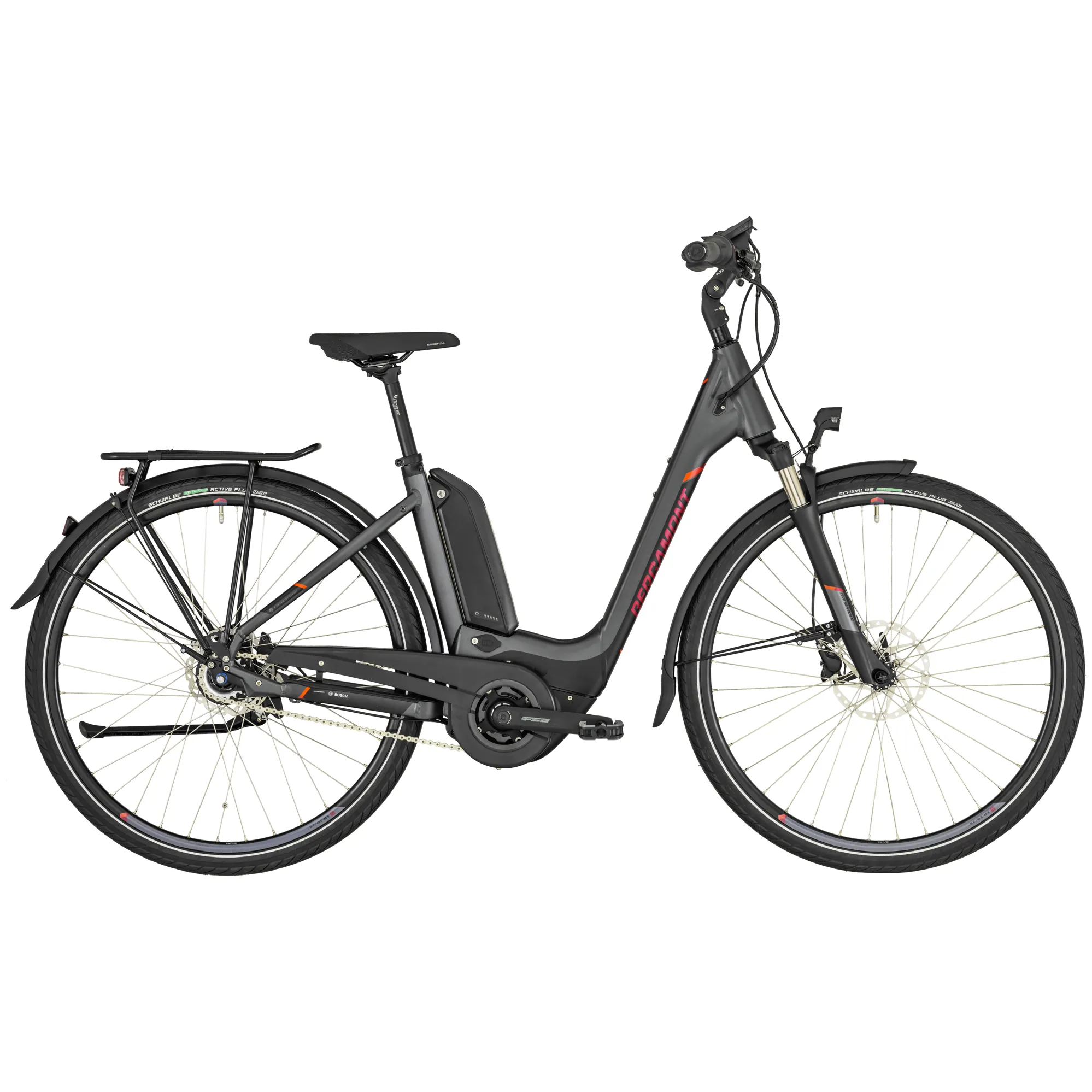 Bergamont E Horizon N8 CB 400 Wave 2019 Electric Urban Bike Anthracite