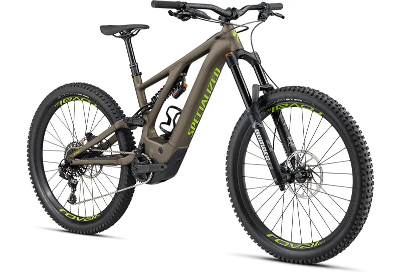 Specialized Kenevo Comp 2021 Full Sus Electric Mountain Bike - Green-1