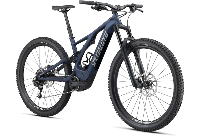 Specialized Turbo Levo 29er 2020 Electric MTB - Navy/White Mountains-1