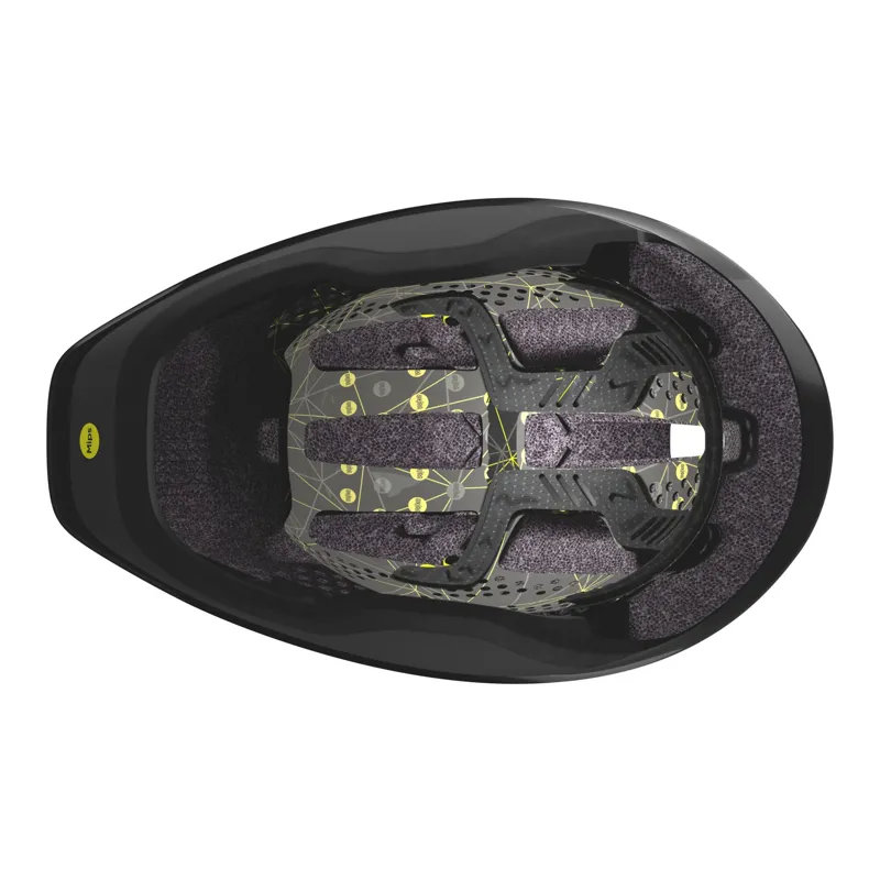 Scott Split Plus MIPS Aero Road Helmet - Black Matt-4