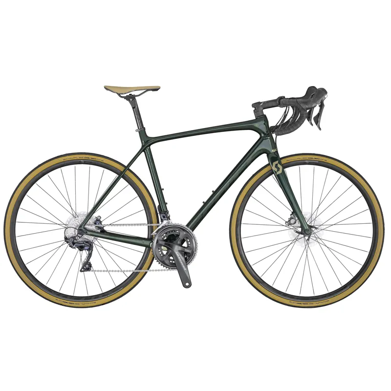 Scott Addict 10 Disc 2020 Road Bike Green