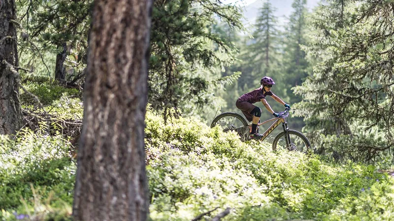 Scott Contessa Genius eRIDE 910 29er+ Womens 2020 Electric MTB - Pink-4