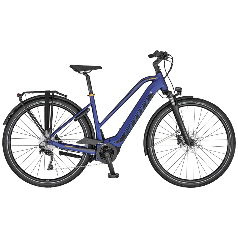 Scott Sub Tour eRIDE 10 Womens 2020 Electric Urban Bike - Blue