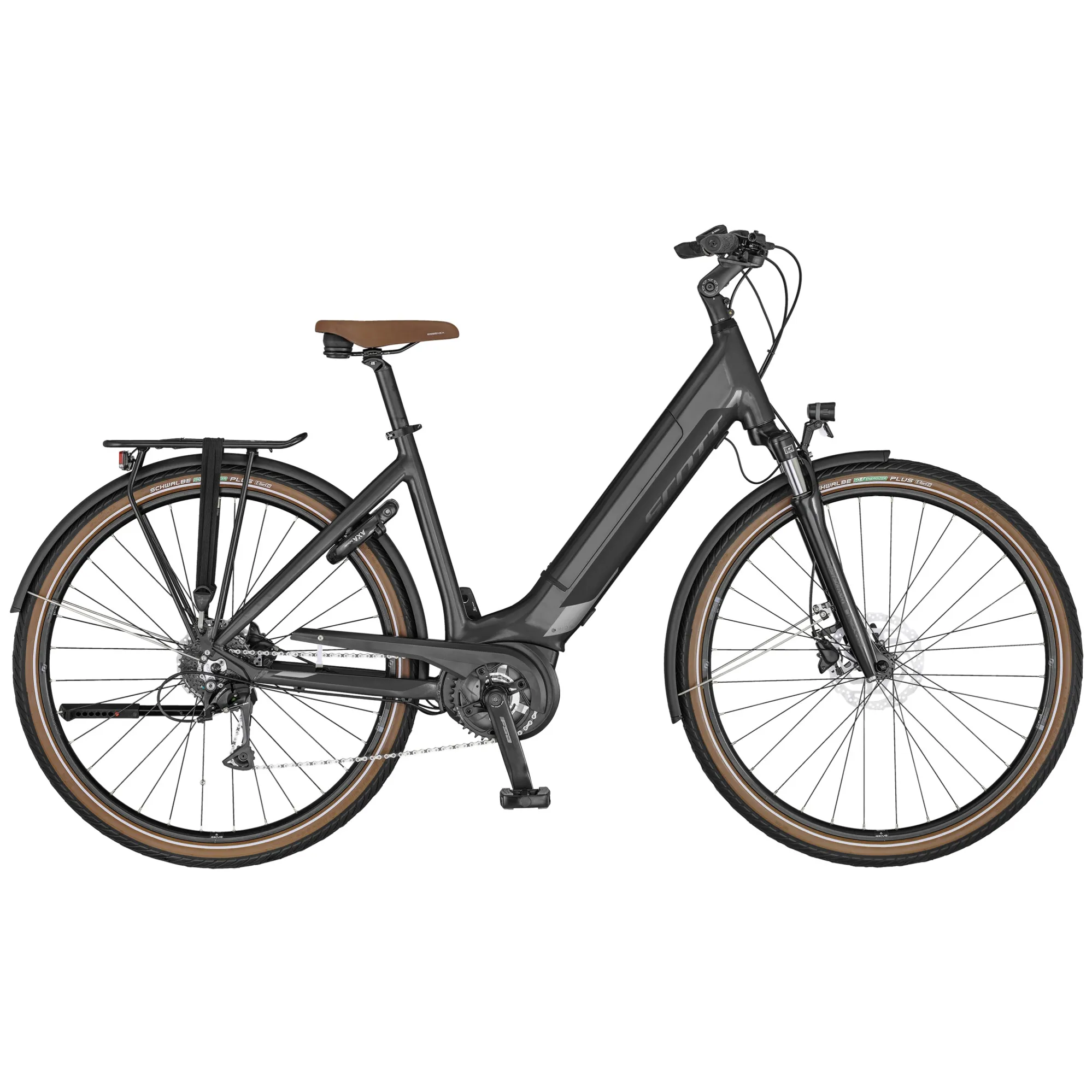 Scott Sub Active eRIDE 2020 Electric Unisex Urban Bike Black