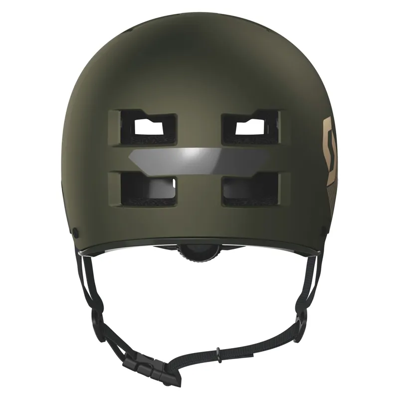 Scott Jibe BMX Helmet -  Komodo Green/Gold-3