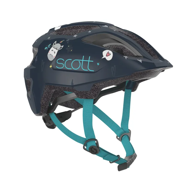 Scott Spunto Kids Helmet - 46-52cm - Dark Blue