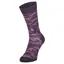 Scott Trail Camo Crew Socks - Purple/White