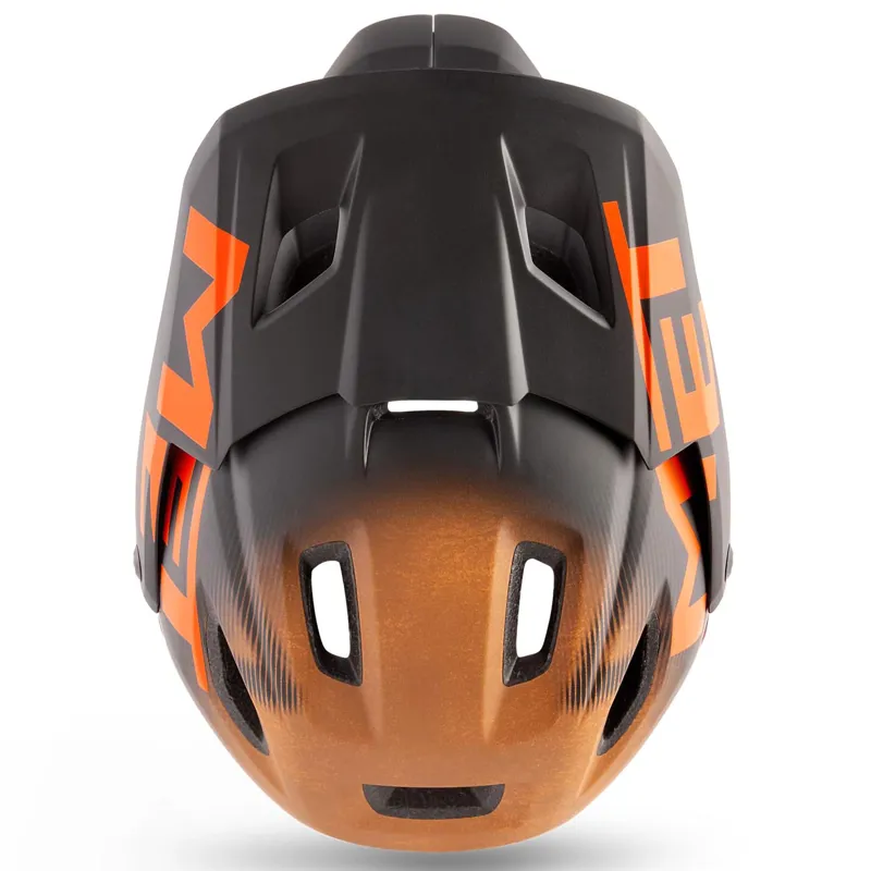 Met Parachute MCR Mips Full Face Helmet - Black/Orange-5