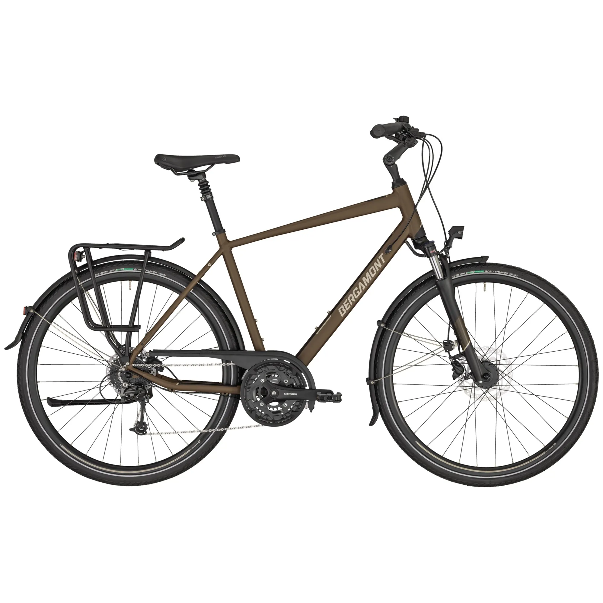 Bergamont Horizon 2020 Hybrid Bike Brown/Black