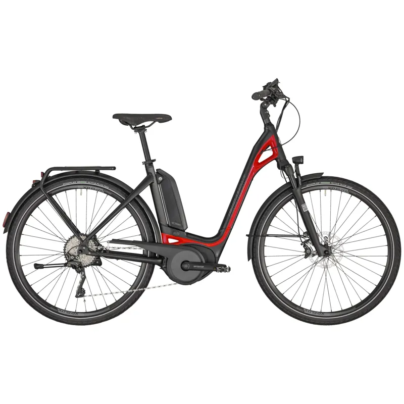 Bergamont E-Ville Elite 2020 Electric Urban Bike - Black/Red