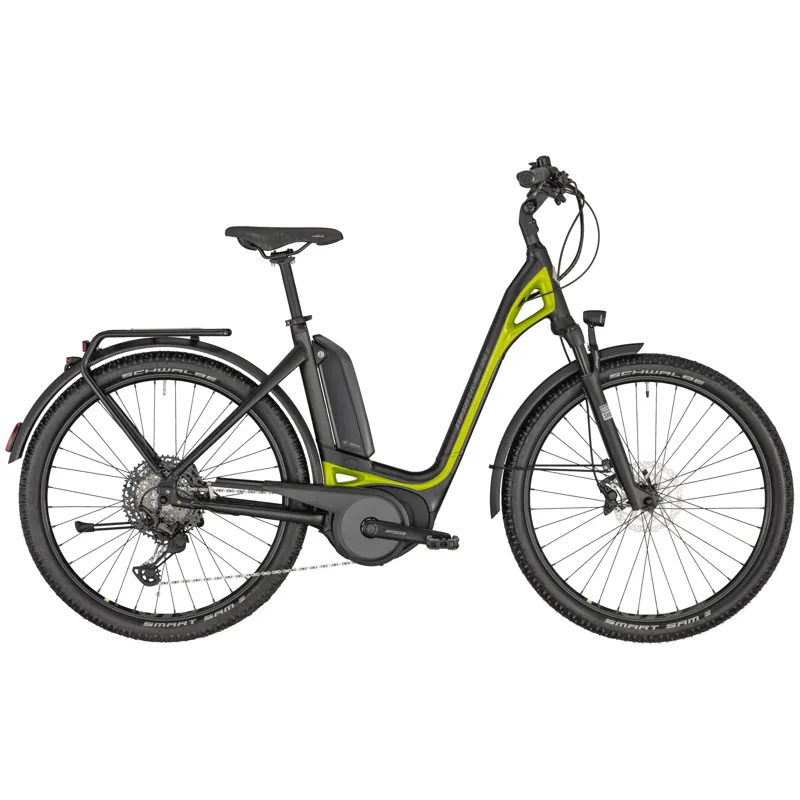 Bergamont E-Ville SUV 2020 Electric Urban Bike - Black/Lime Green