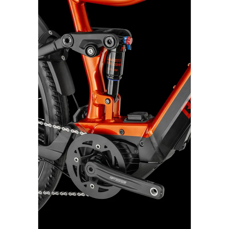 Bergamont E-Horizon FS Elite 2020 Electric Urban Bike - Orange/Black-4