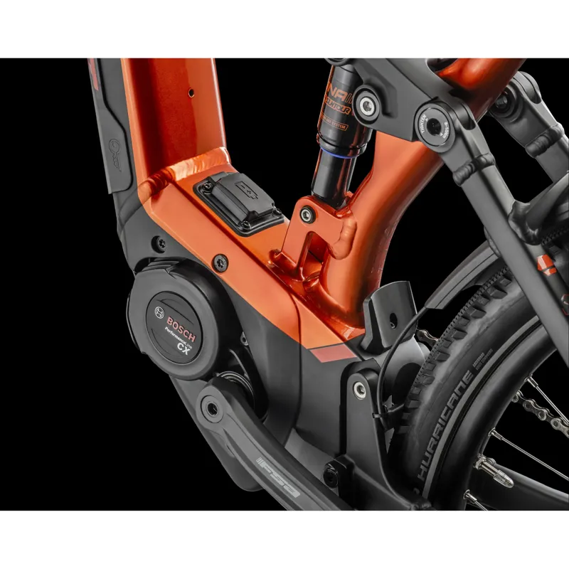 Bergamont E-Horizon FS Elite 2020 Electric Urban Bike - Orange/Black-5