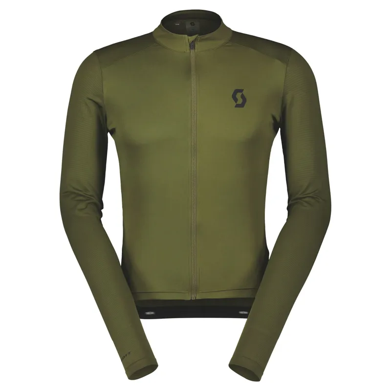 Scott Endurance 10 Men's Long Sleeve Jersey - Fir Green