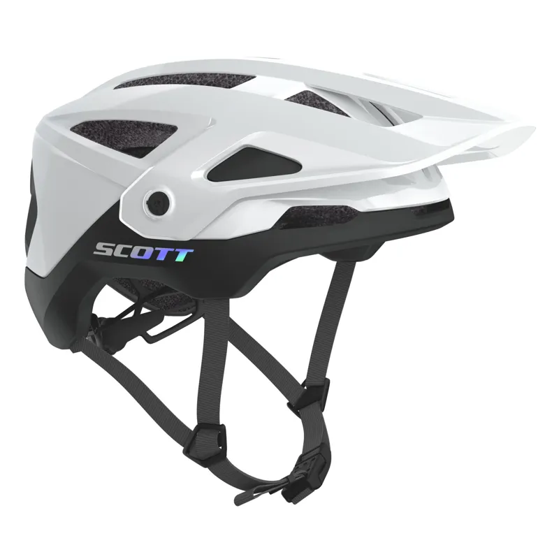 Scott Stego Plus MIPS MTB Helmet - White Glossy/Black