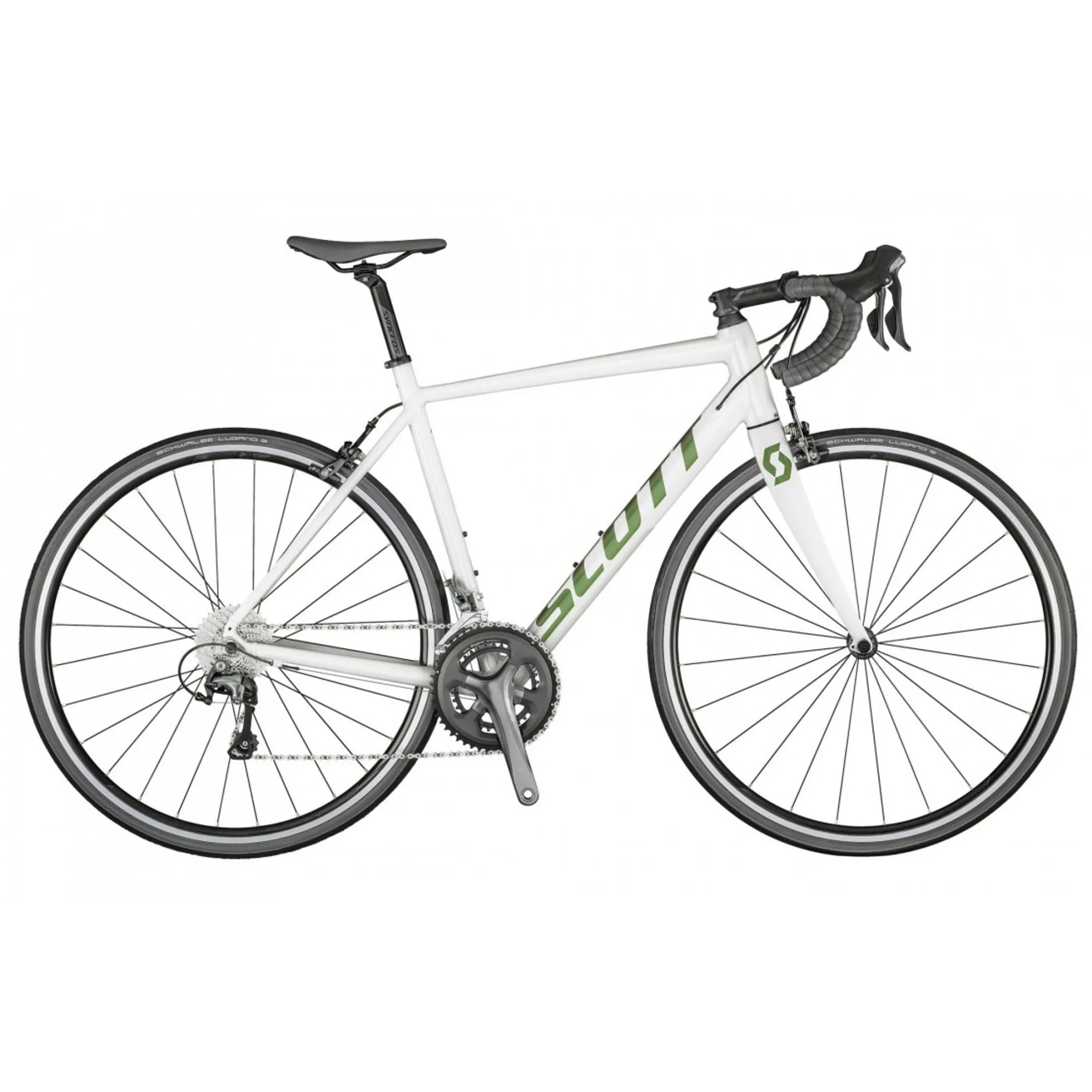 Scott Speedster 20 2021 Road Bike White/Green1