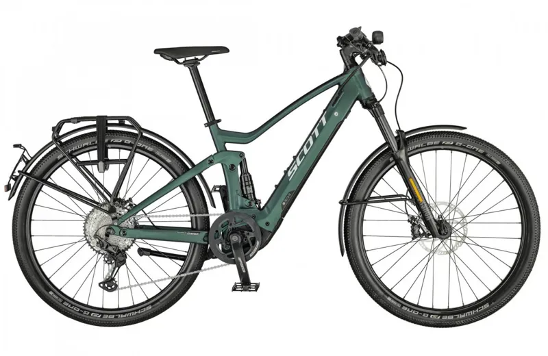 Scott Axis eRIDE Evo Speed 2021 Electric Hybrid Bike - Green